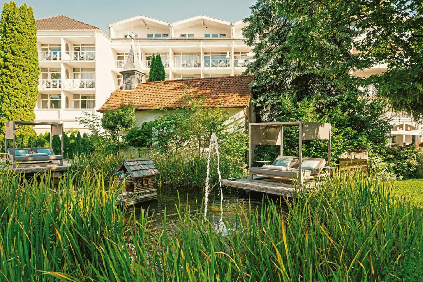 Das Parkhotel - Südtirols nördlichster Punkt Garten