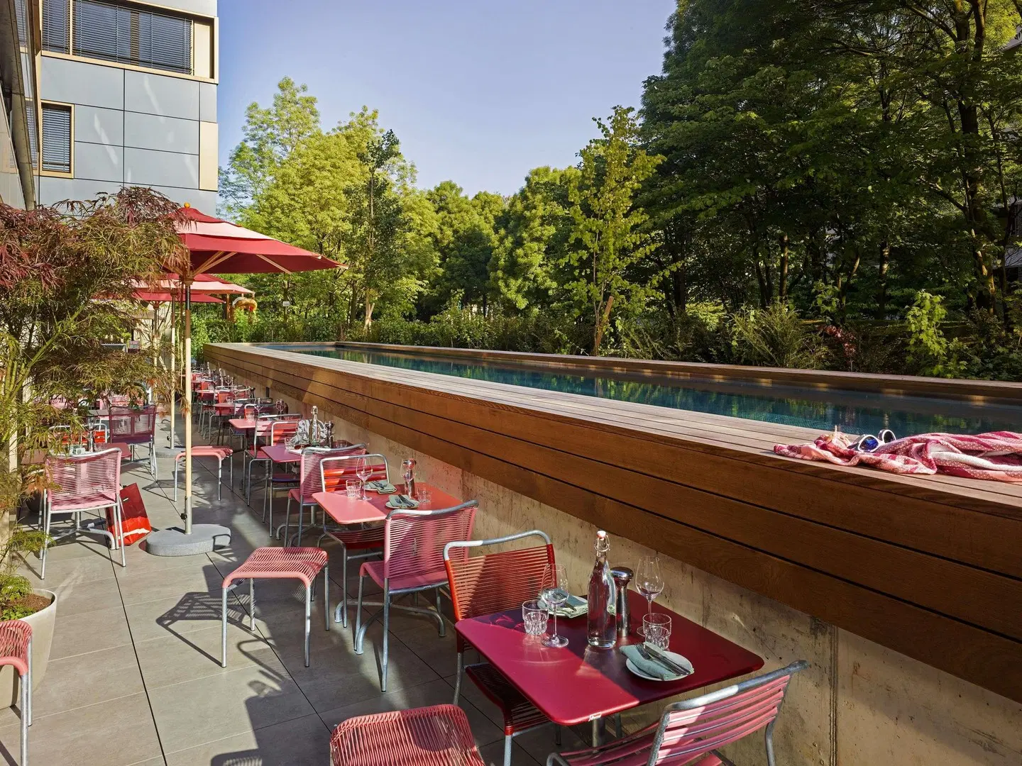 25hours Hotel Zürich West Terrasse