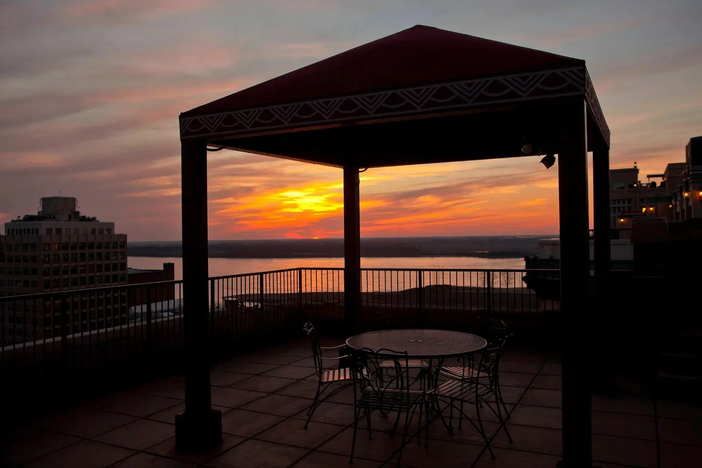 Residence Inn by Marriott Memphis Downtown Terrasse