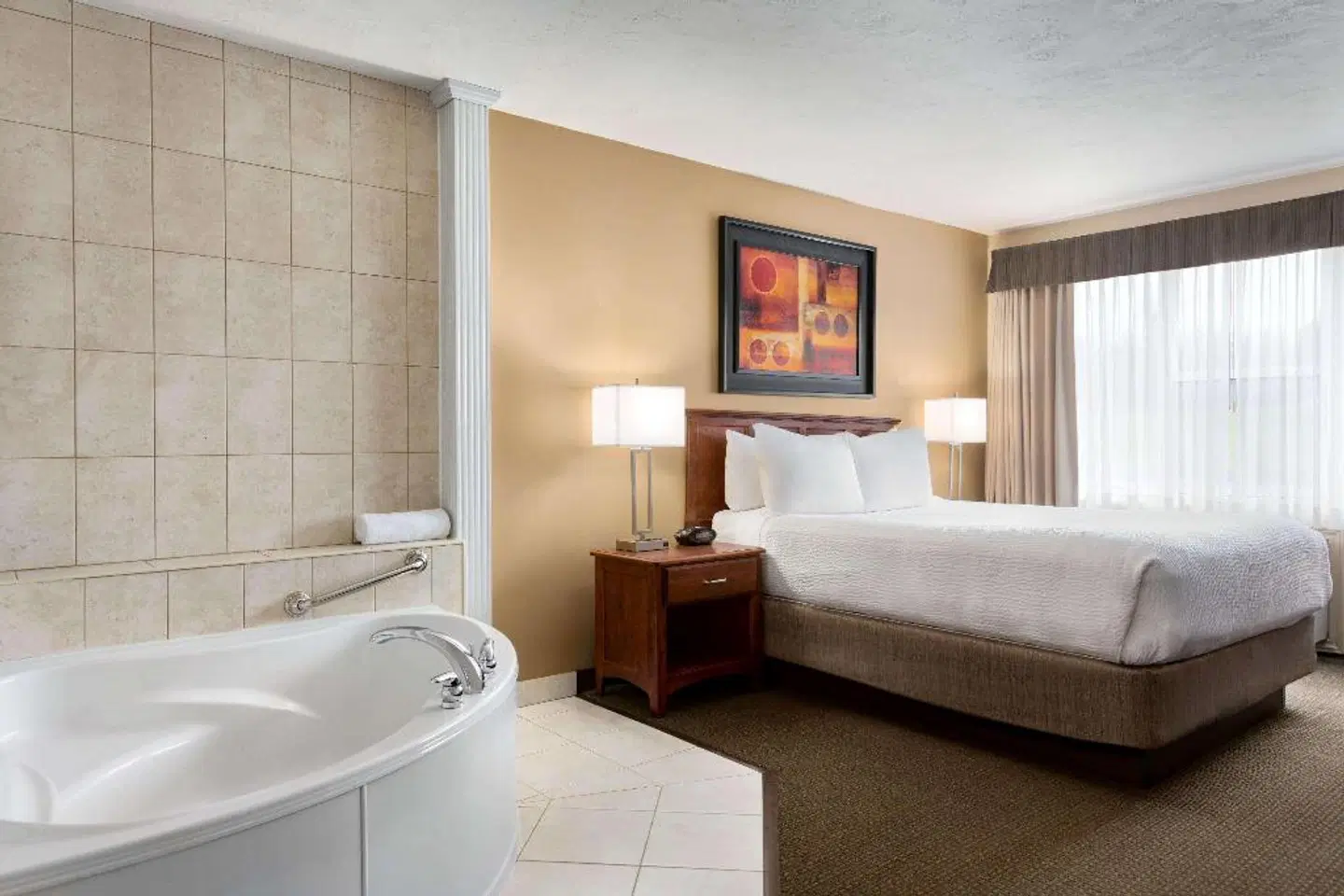 Days Inn & Suites by Wyndham Moncton Badezimmer