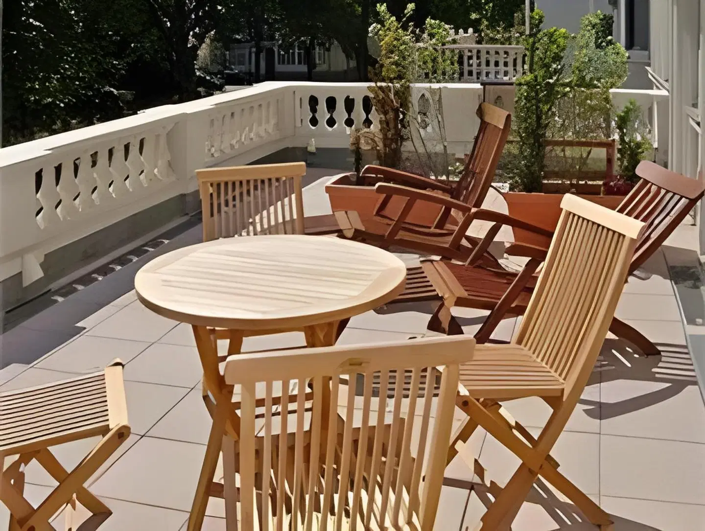 KurParkHotel Warnemünde Terrasse