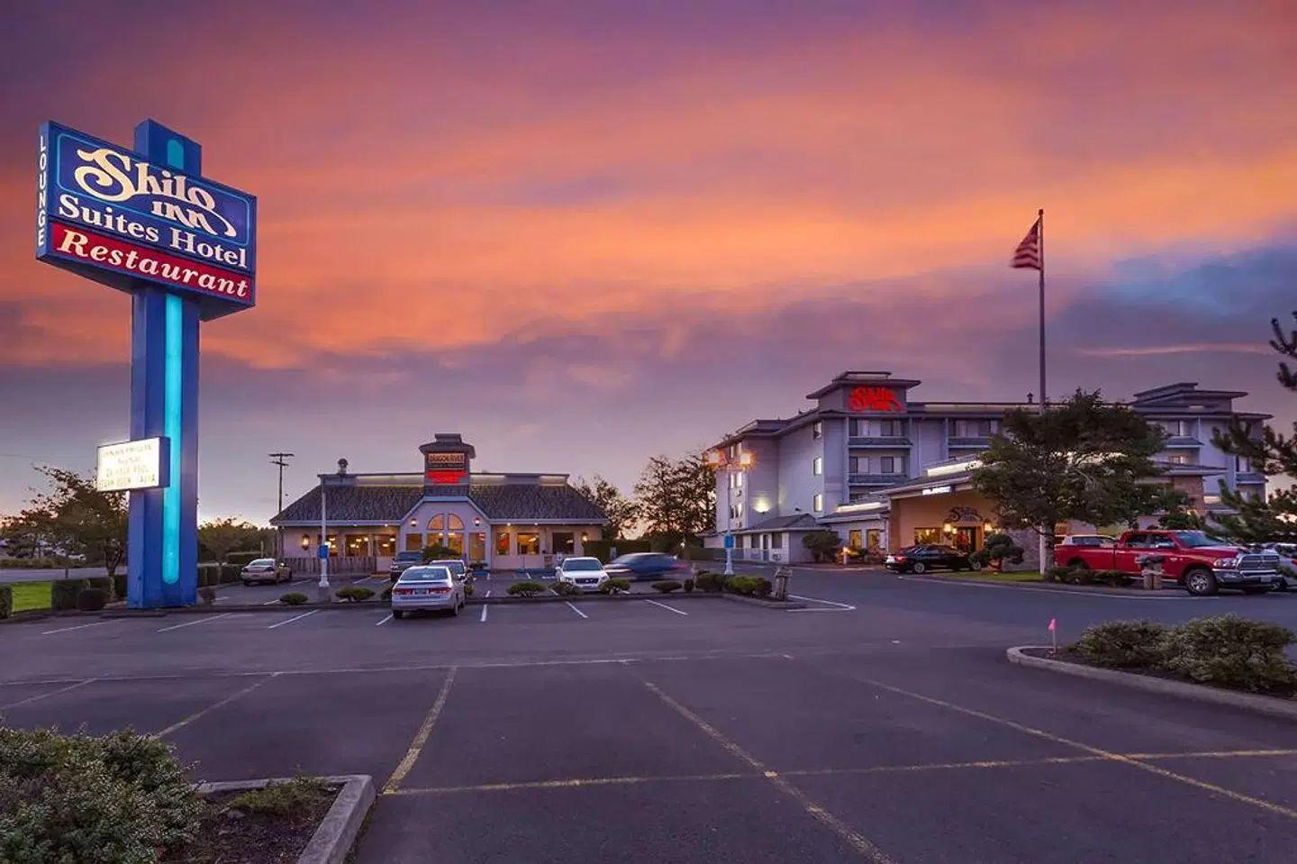 Shilo Inn Suites Warrenton Terrasse