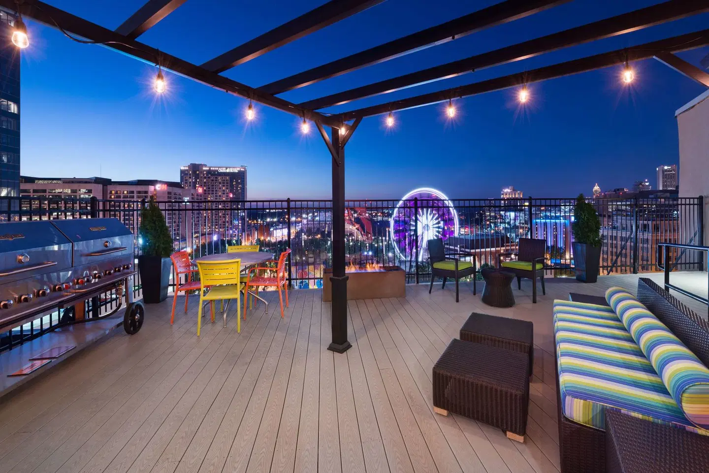 Home2 Suites by Hilton Atlanta Downtown Terrasse