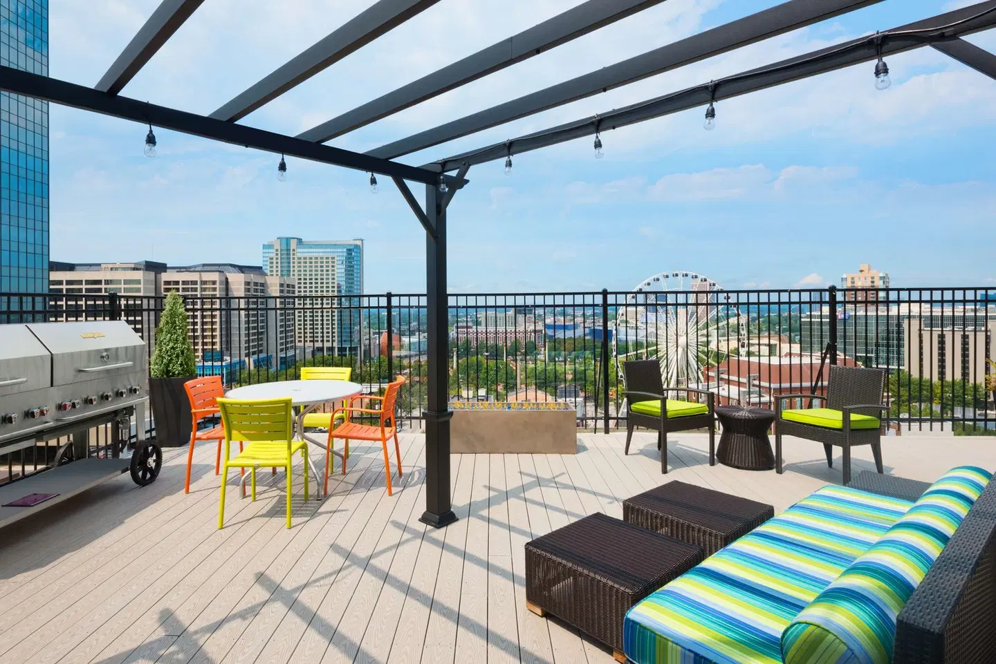 Home2 Suites by Hilton Atlanta Downtown Terrasse