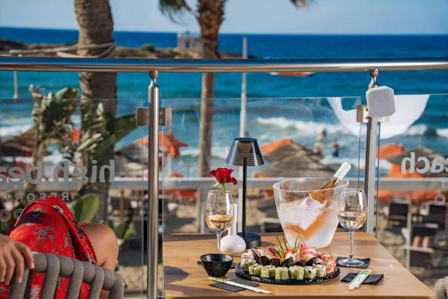 High Beach Hotels Collection Terrasse