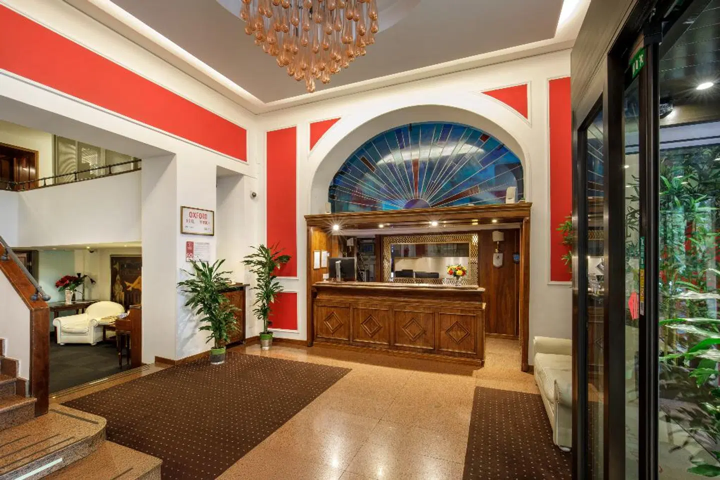 Hotel Oxford Roma LOUNGE_LOBBY