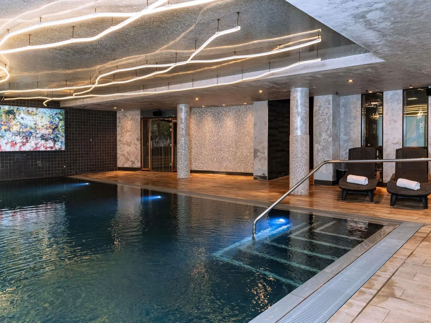 Novotel London Canary Wharf Hallenbad