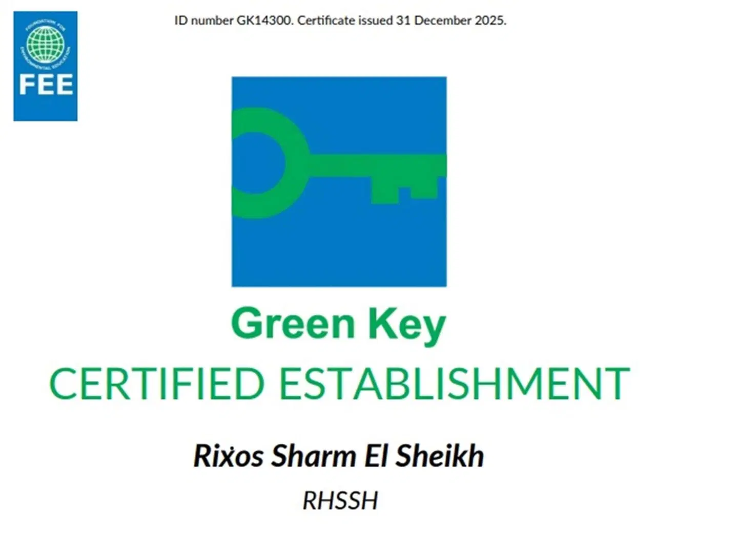 Rixos Sharm El Sheikh Adults Only 18+ Landkarte