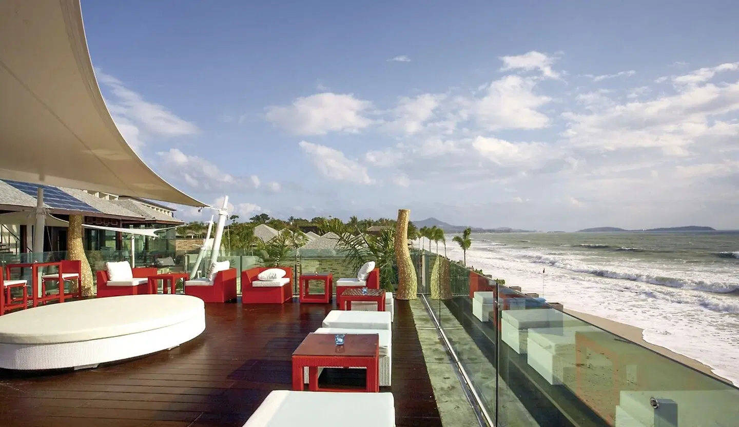 Samui Resotel Beach Resort Terrasse