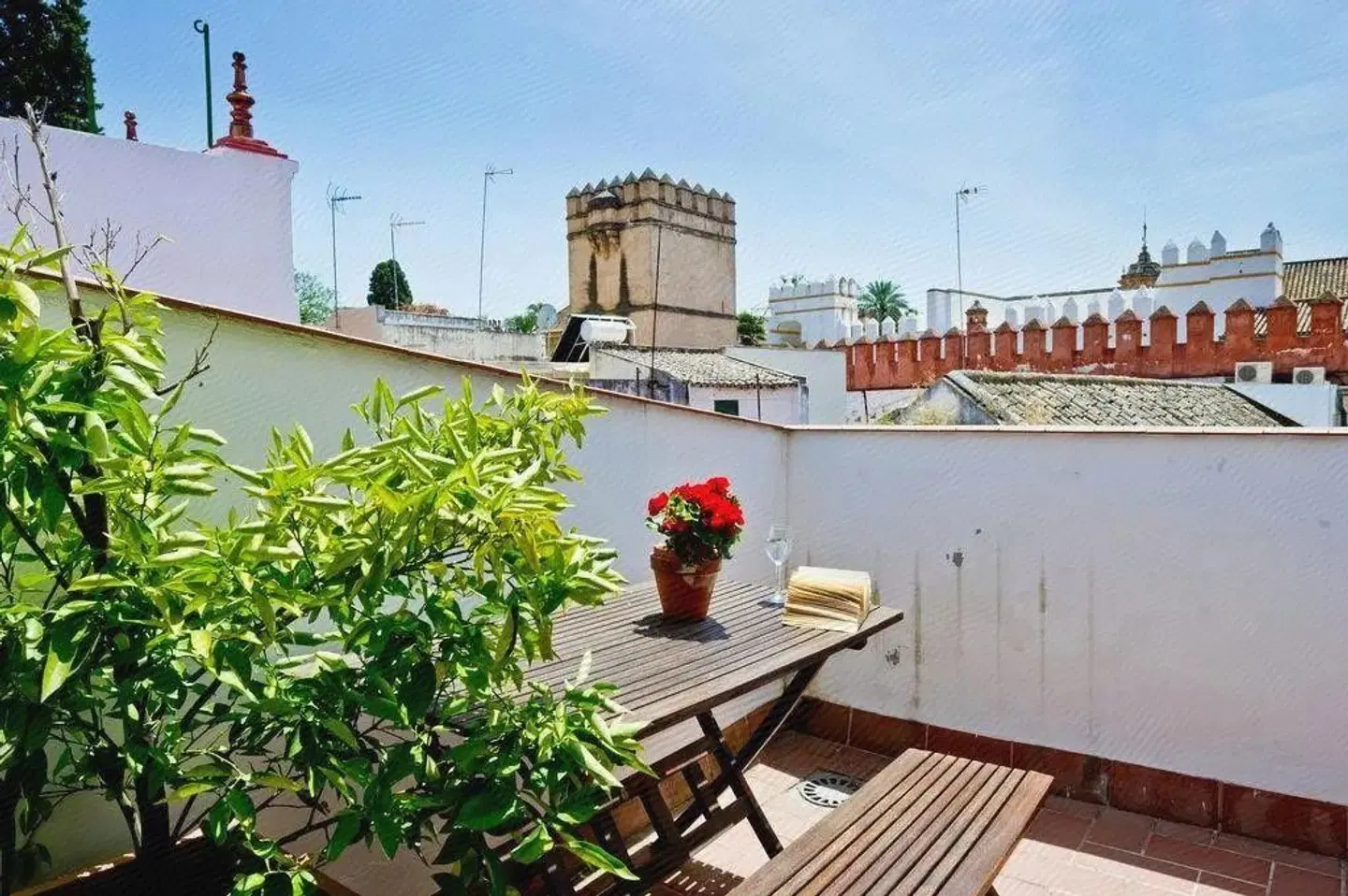 Apartamentos Suites Santa Cruz Terrasse