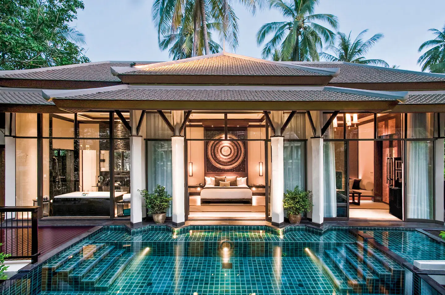 Banyan Tree Samui Hallenbad