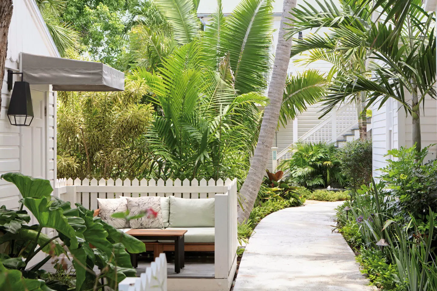 Winslow's Bungalows Key West Garten