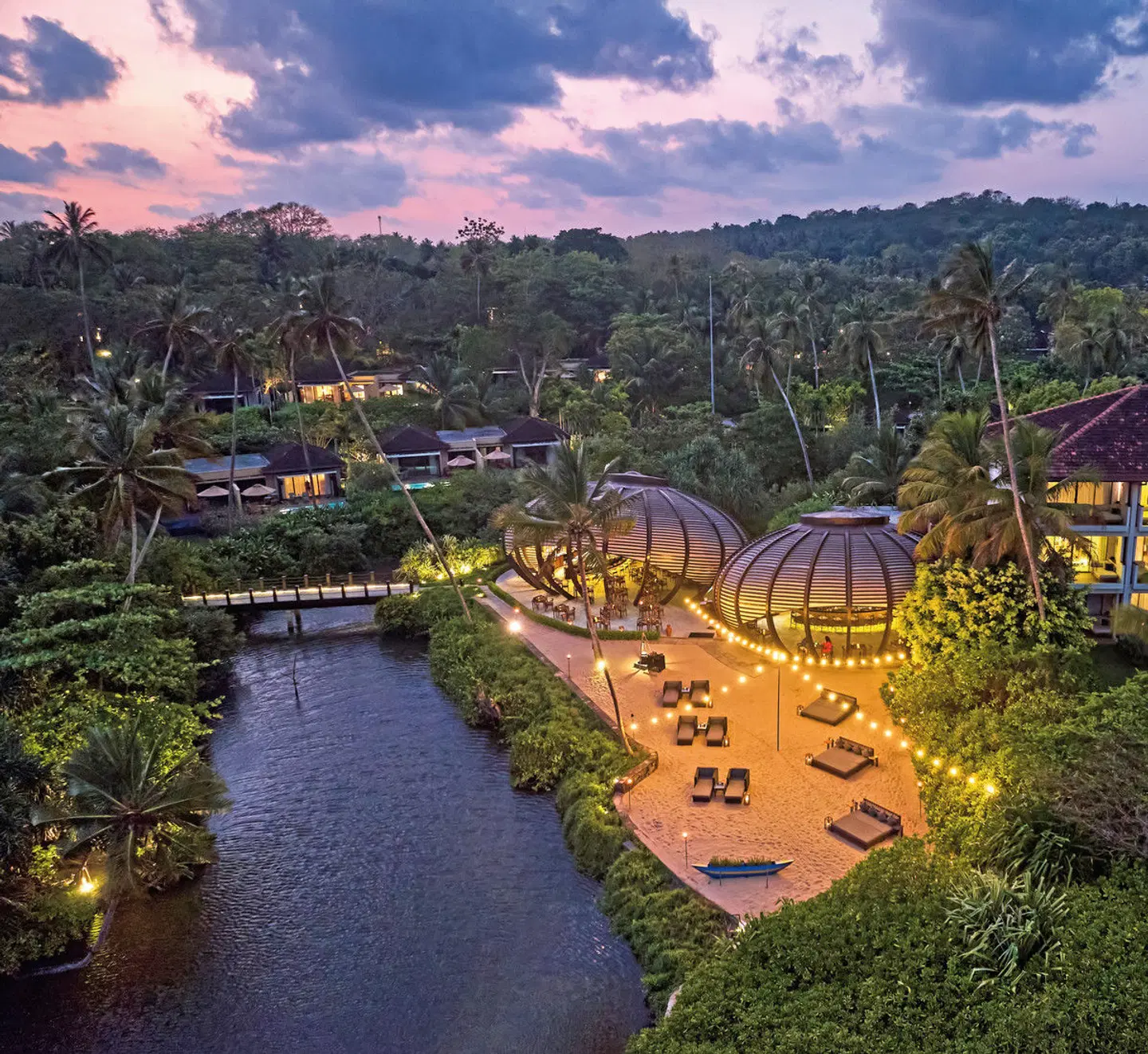 Anantara Peace Haven Tangalle Resort Garten
