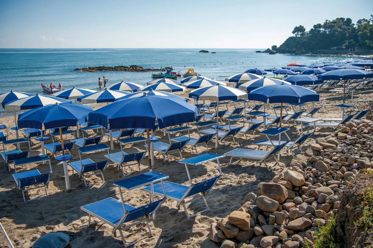 Baia del Capitano Strand