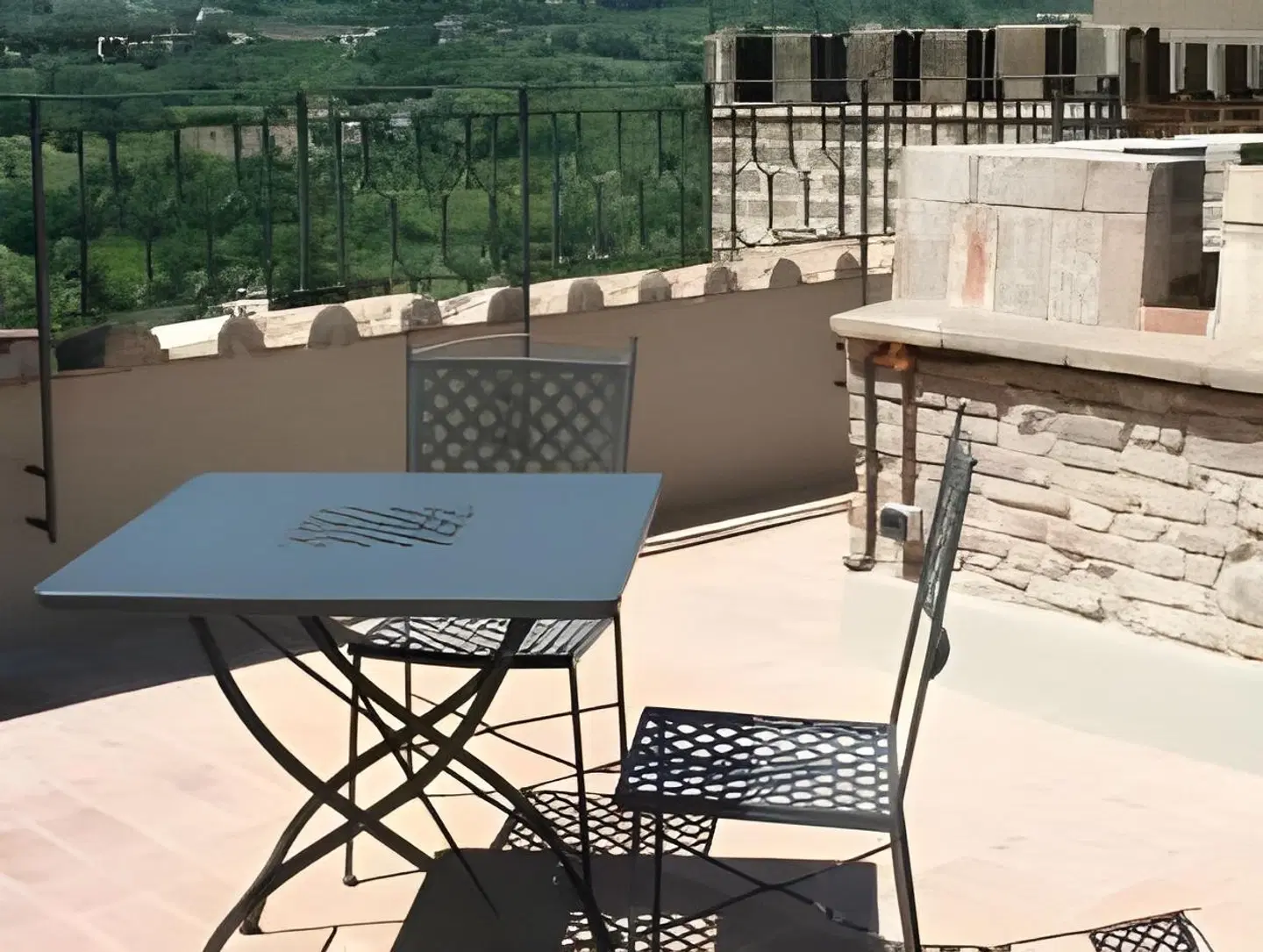 Castello Di Monterone Terrasse