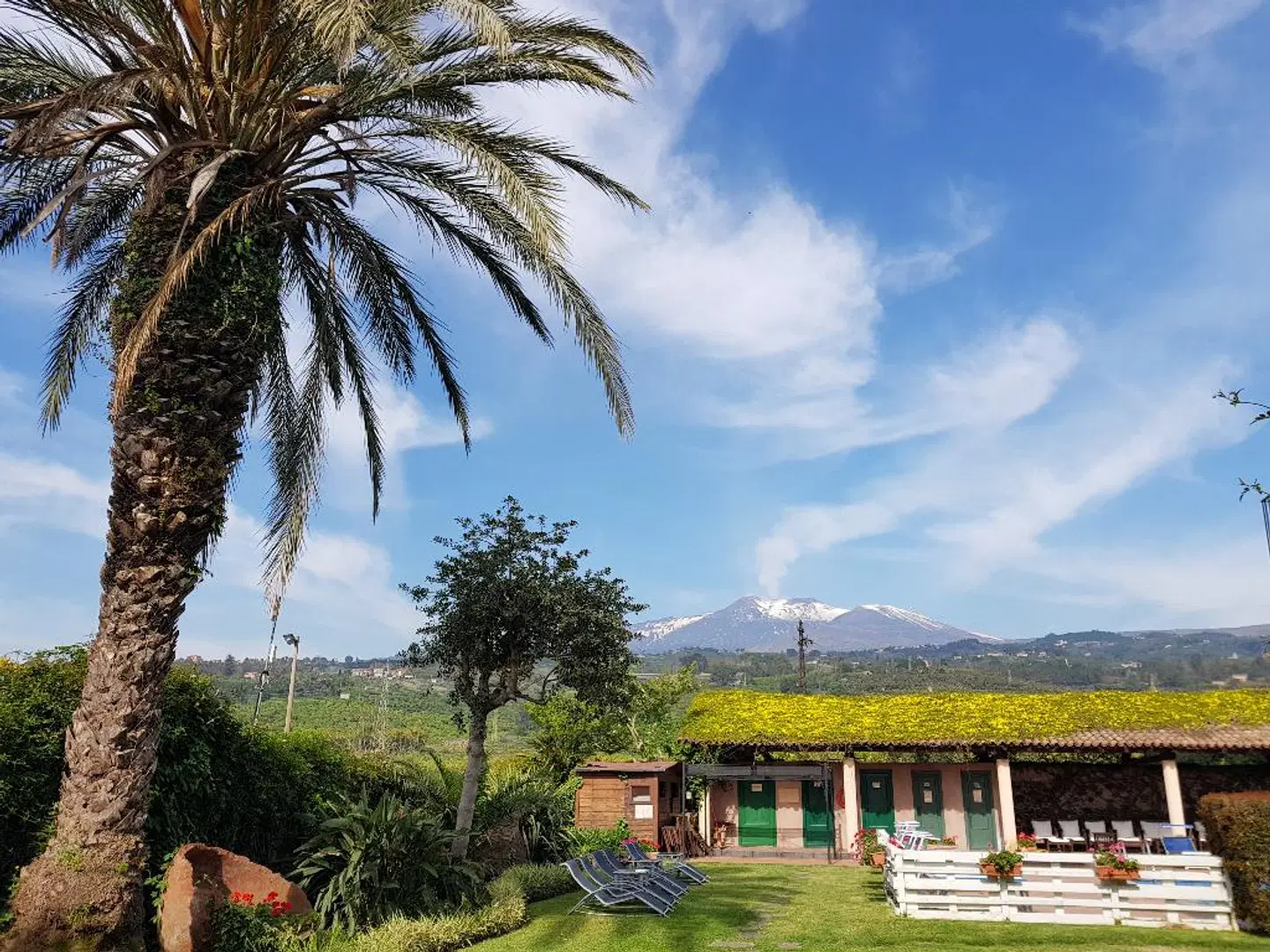Etna Hotel Garten