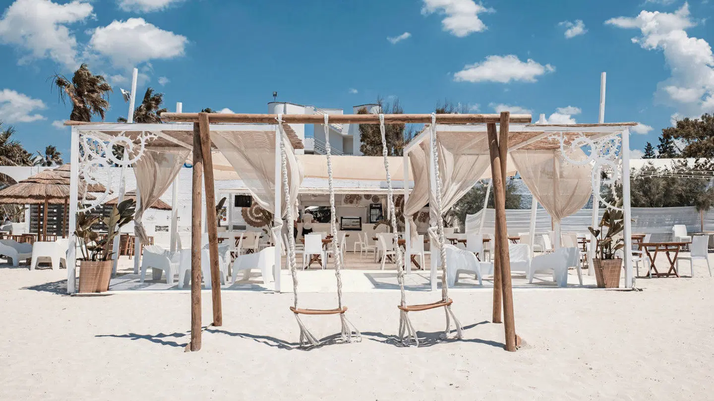 Poseidone Beach Resort Terrasse