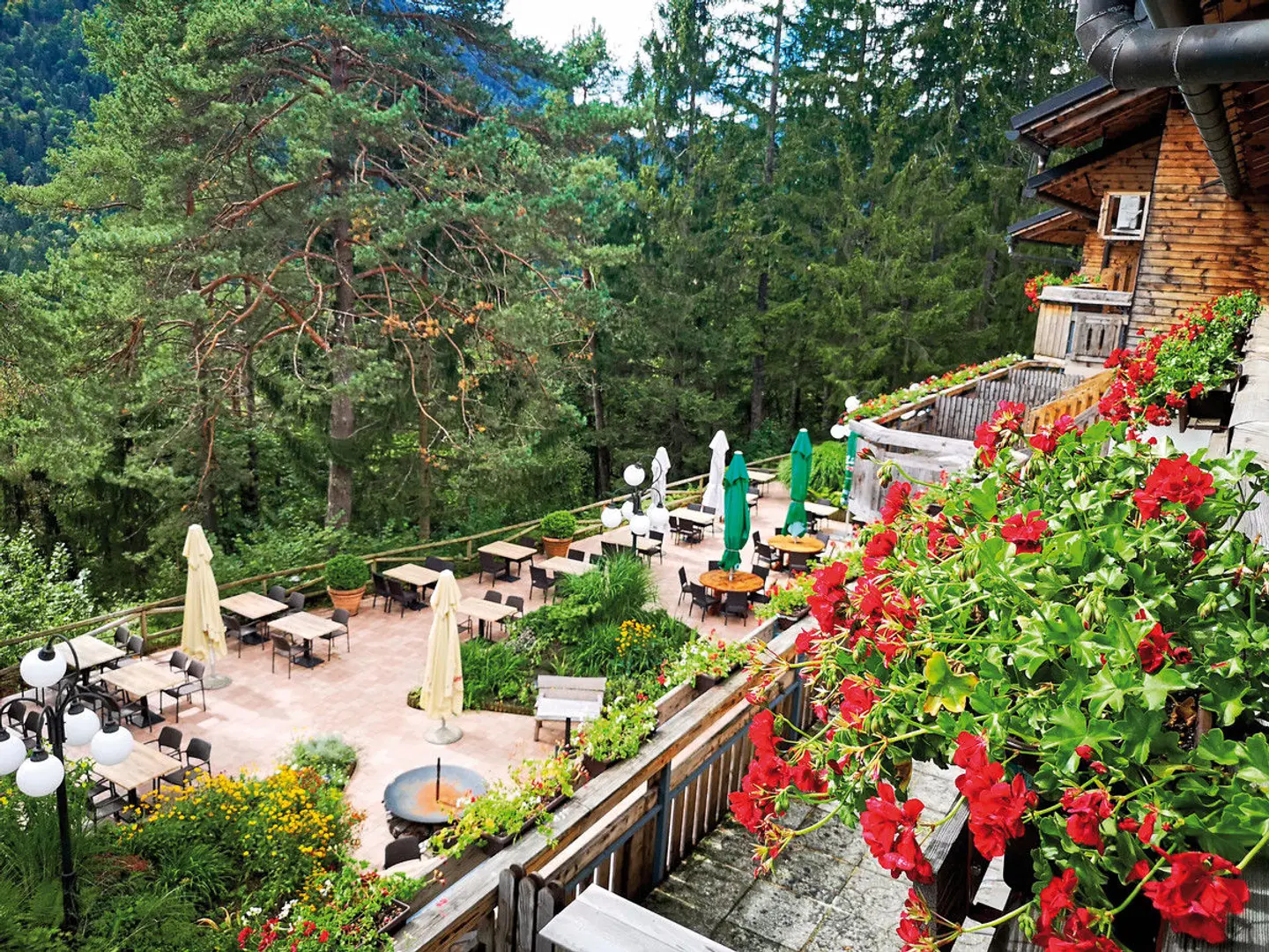 Ribno Alpine Resort Garten