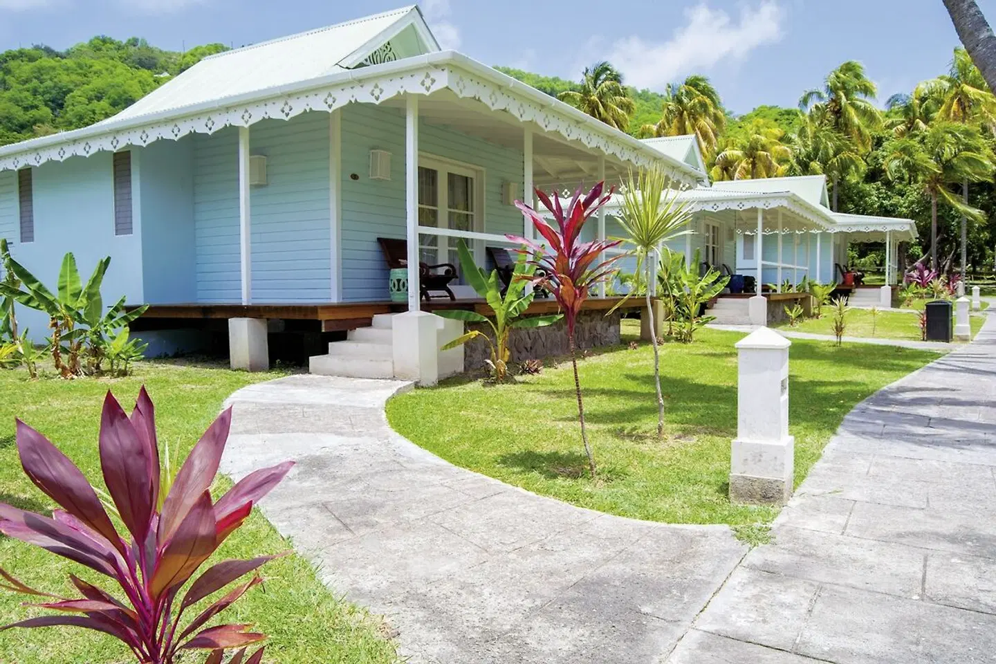 Bequia Plantation Hotel Garten