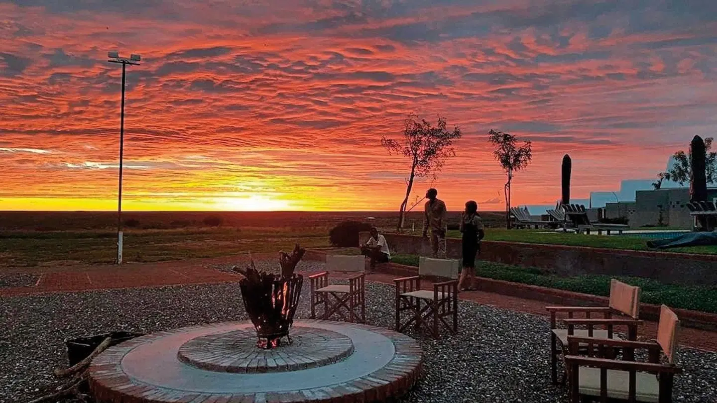 Africa Safari Lodge Terrasse