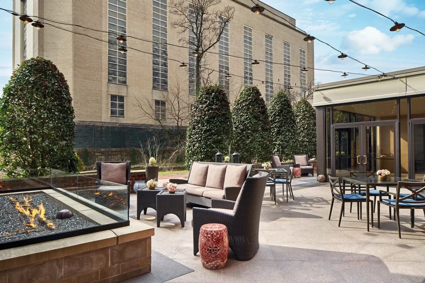 Four Seasons Hotel Washington, DC Terrasse