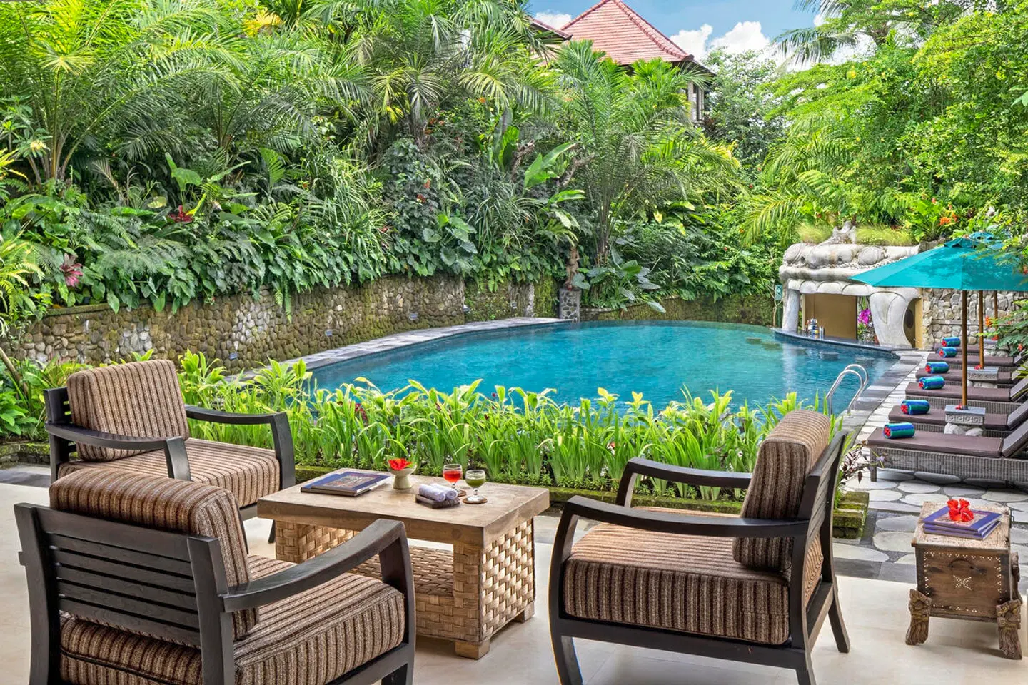 Sakti Garden Resort & Spa Terrasse