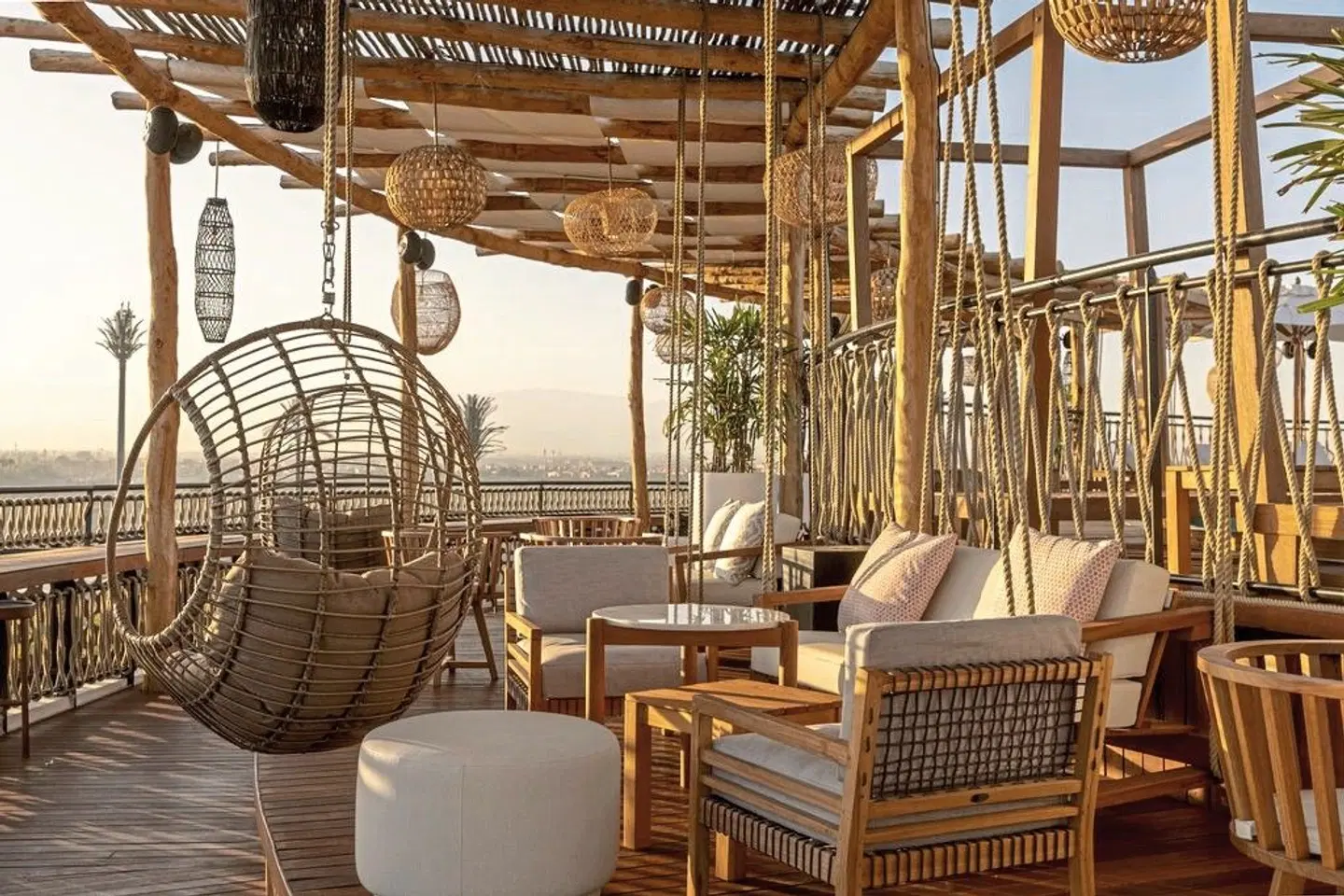 Nobu Hotel Marrakech Terrasse