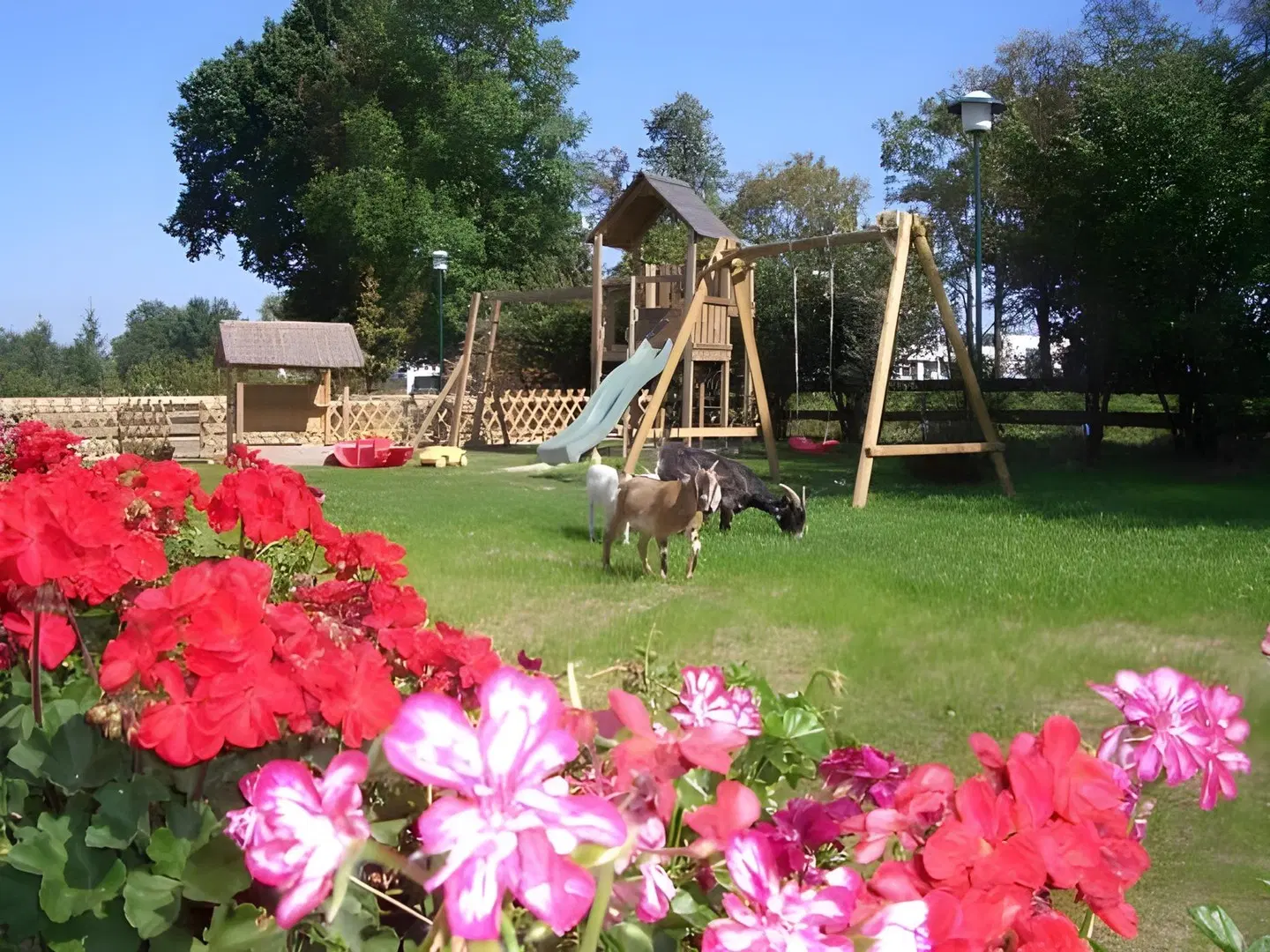 Spreewaldpension Gurkenscheune Garten