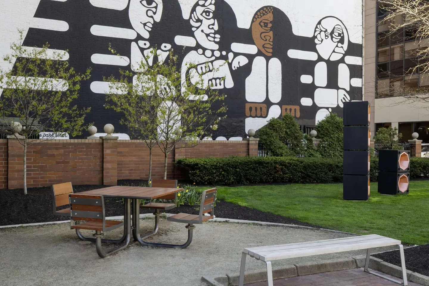 Hampton Inn Cleveland-Downtown Terrasse