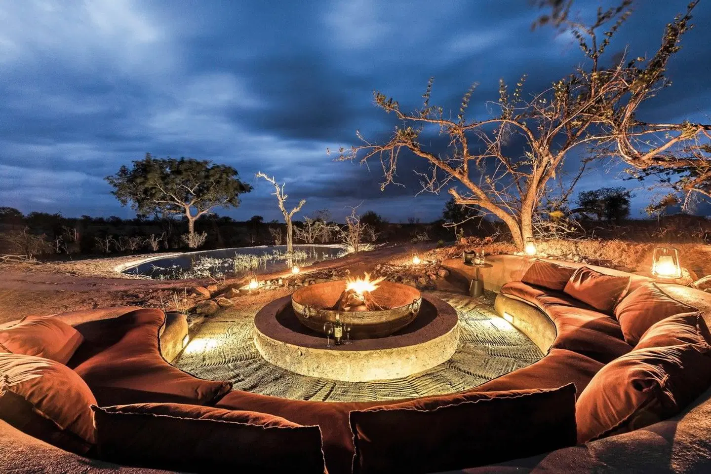 Sabi Sabi Private Game Reserve Terrasse