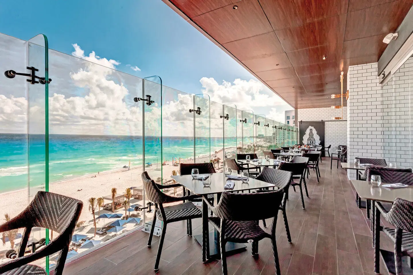 Royalton Chic Cancun Terrasse
