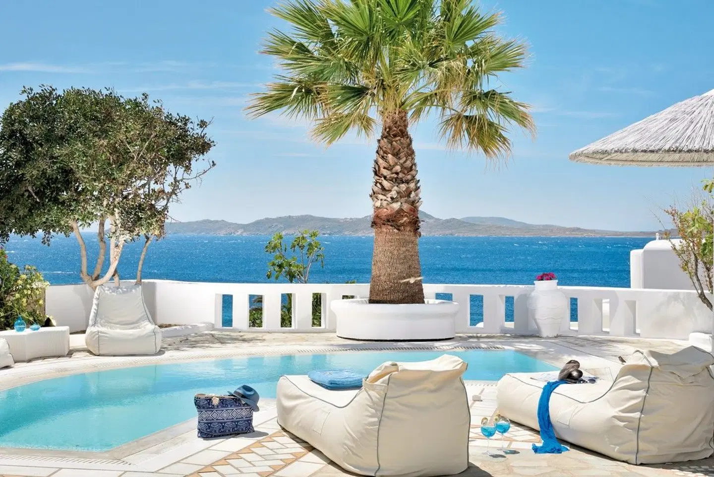 Saint John Hotel Villas & Spa Terrasse
