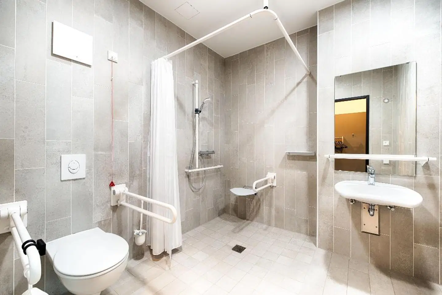 B&B Hotel Kempten Badezimmer