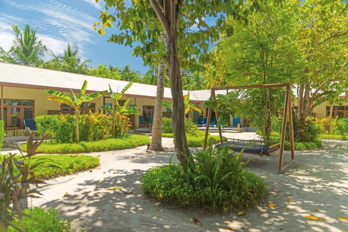 Meeru Maldives Resort Island Garten