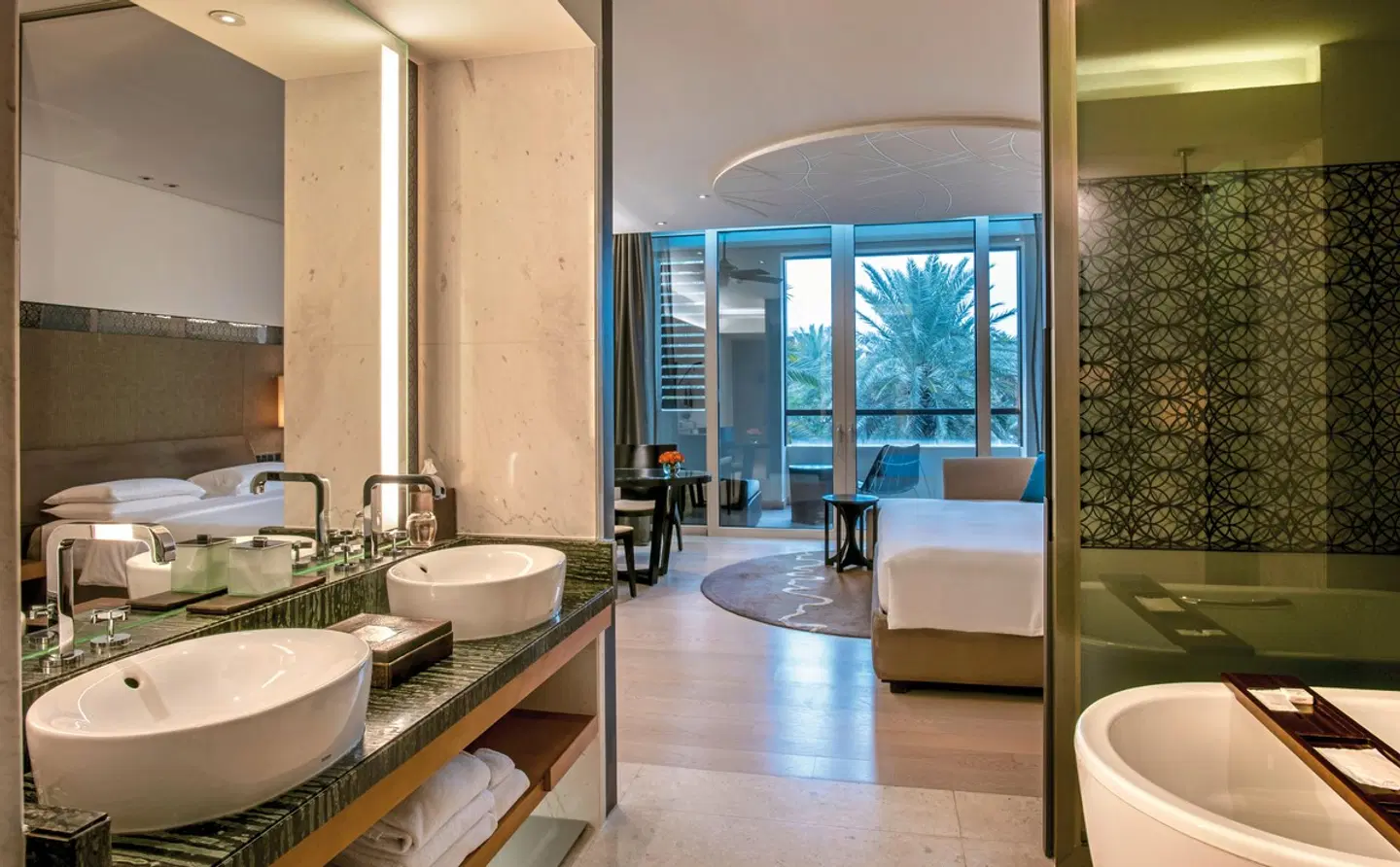 Park Hyatt Abu Dhabi Hotel and Villas Badezimmer