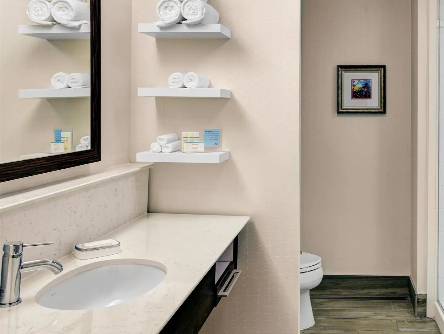 Hampton Inn & Suites by Hilton Atlanta Perimeter Dunwoody Badezimmer
