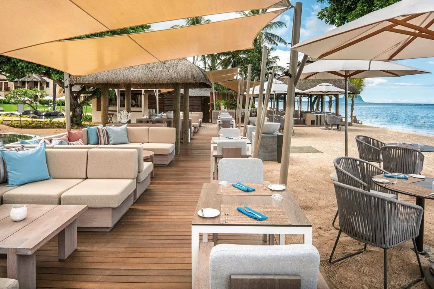 Hilton Mauritius Resort & Spa Terrasse