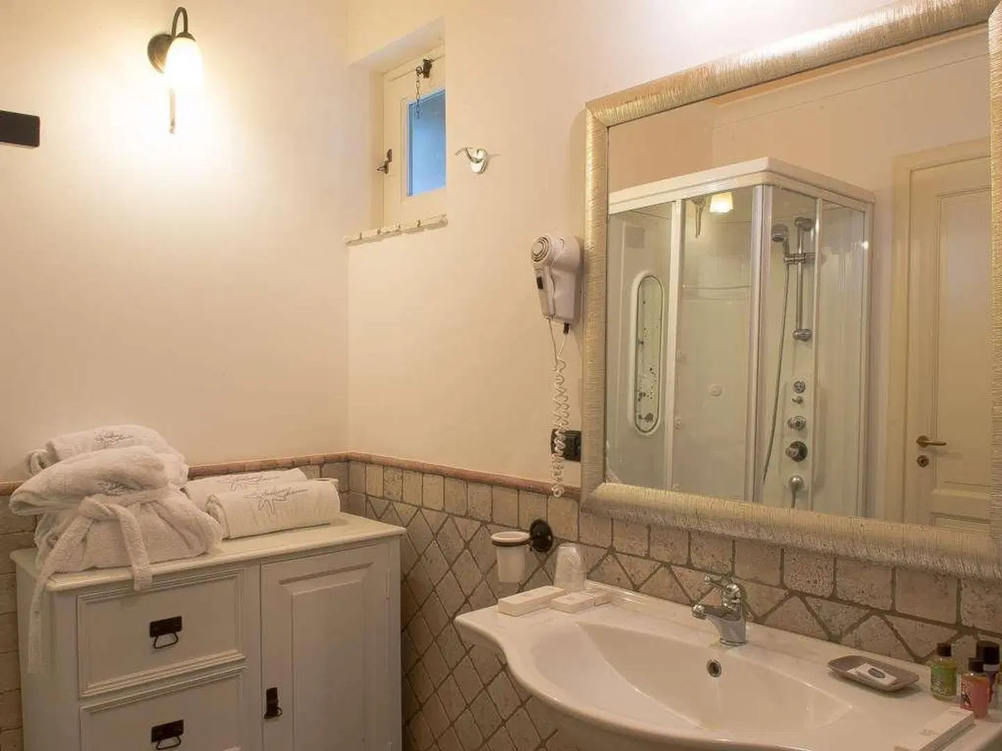 Hotel Villa Enrica Badezimmer
