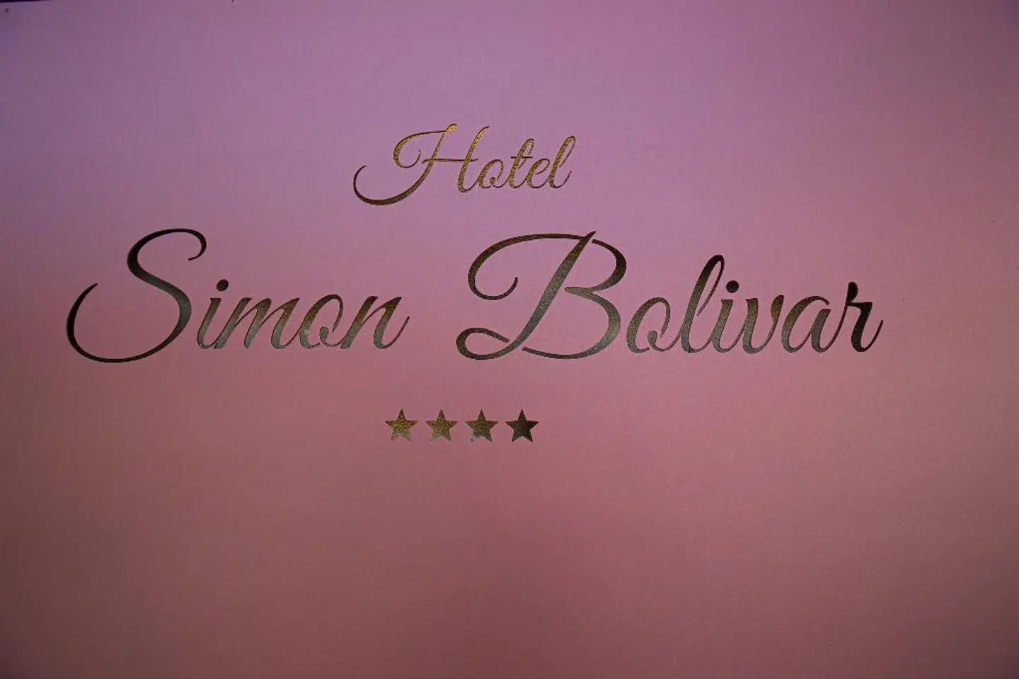 Hotel Simon Bolivar Landkarte
