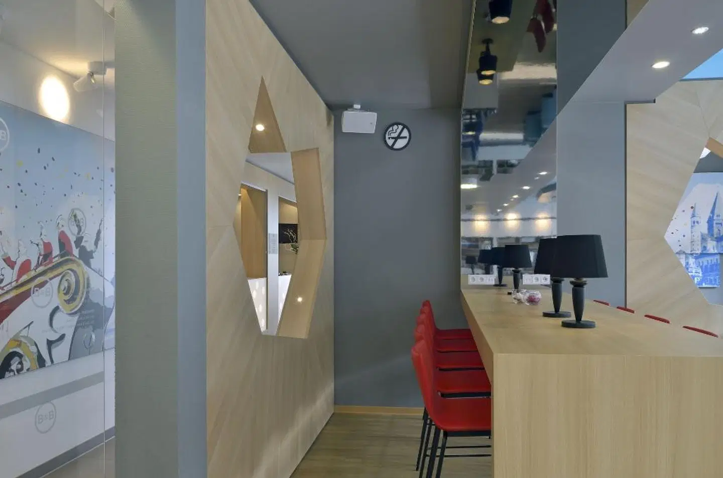 B&B Hotel Mainz-Hbf Badezimmer