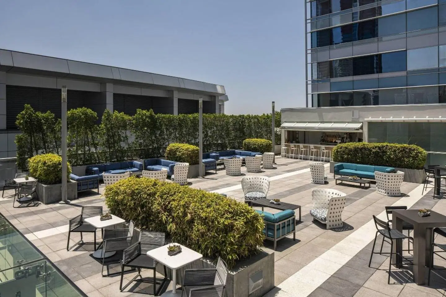 JW Marriott Los Angeles L.A. LIVE Terrasse