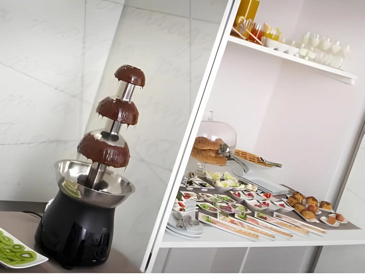 Hotel Santa Brigida Badezimmer