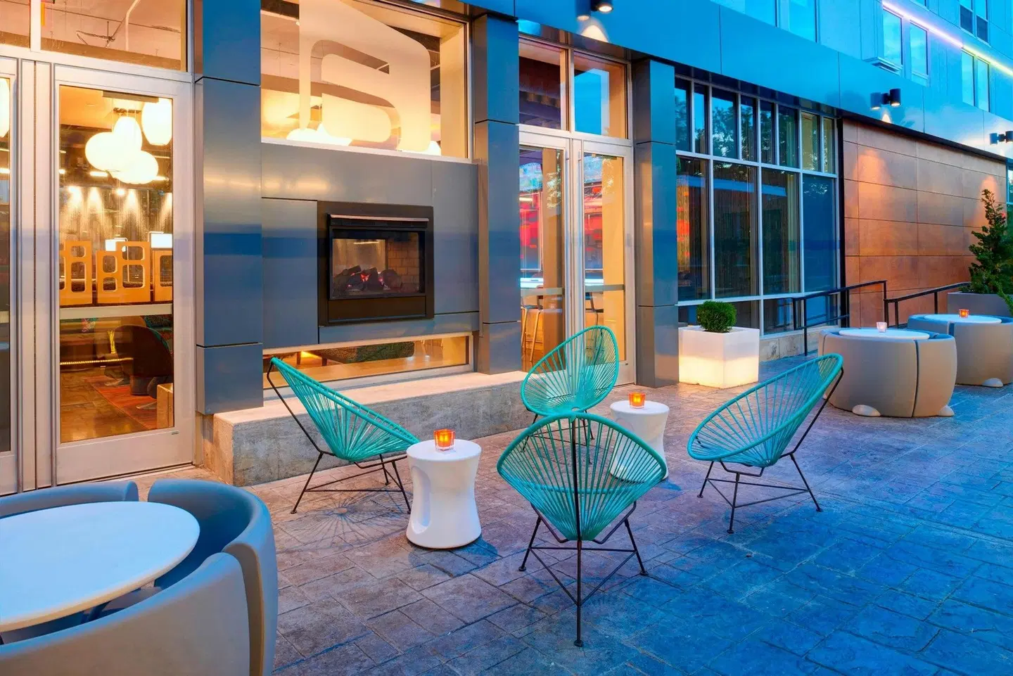 Aloft by Marriott Columbus Westerville Terrasse