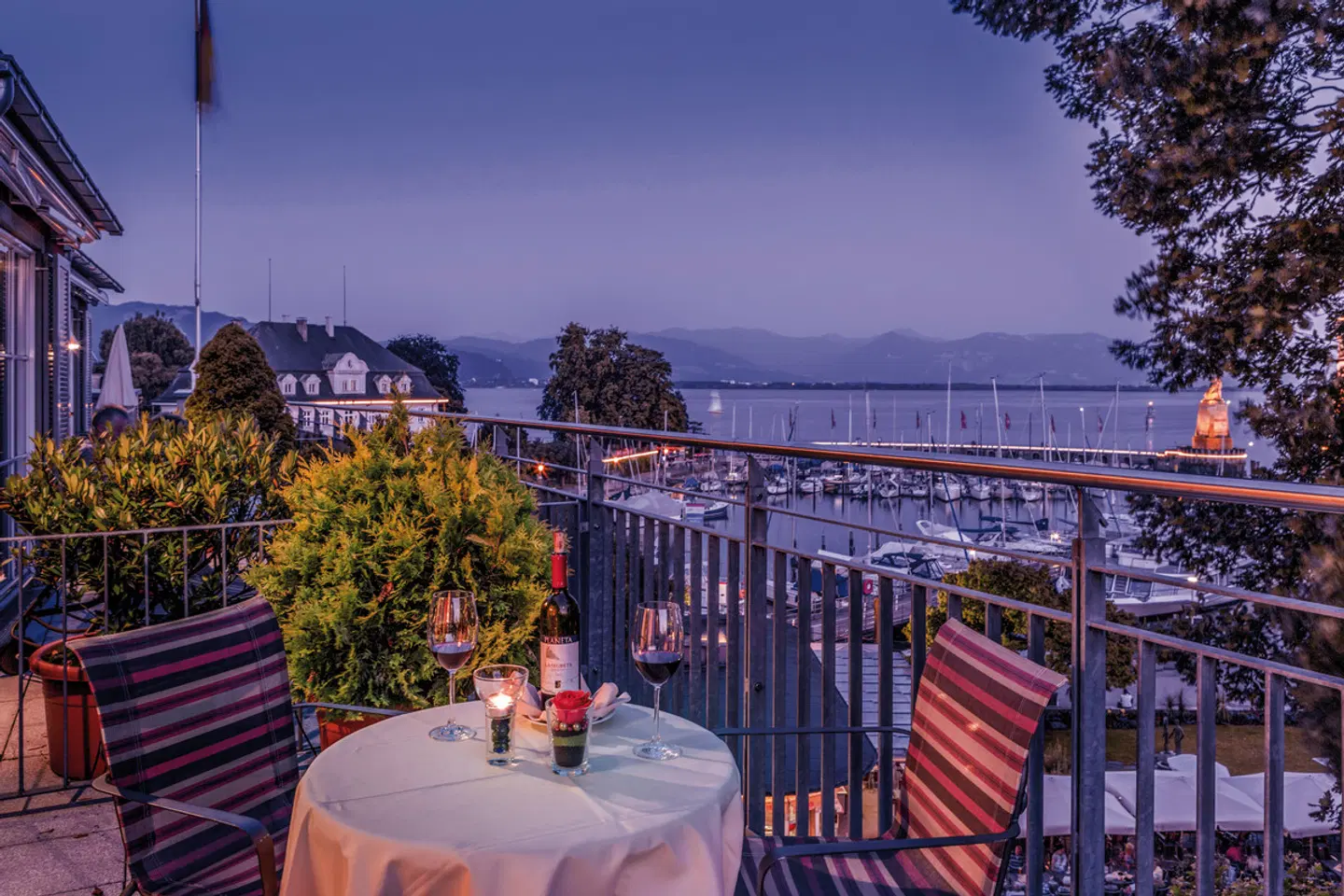 Hotel Lindauer Hof Terrasse