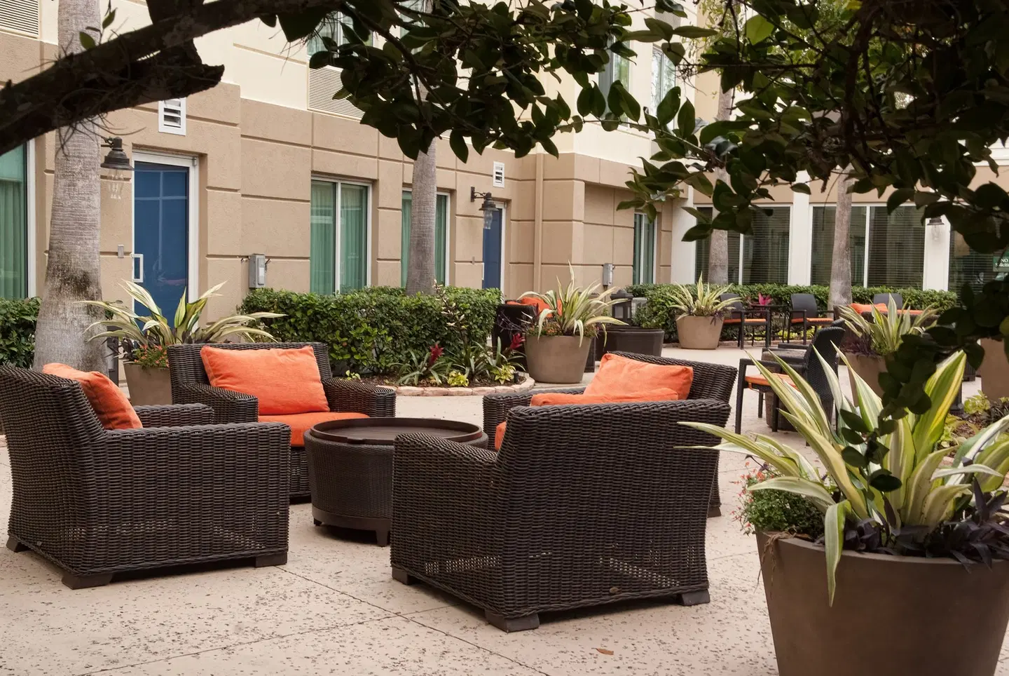 Hilton Garden Inn Orlando Airport Terrasse