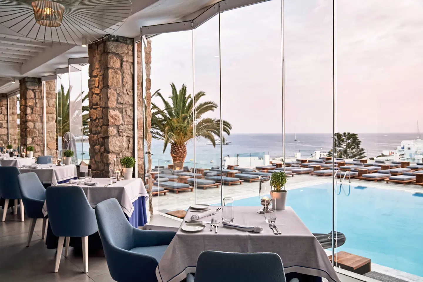 Myconian Ambassador Hotel & Thalasso Spa Center Restaurant