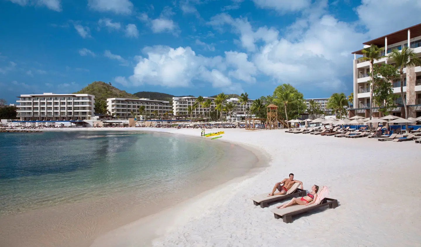 Royalton Saint Lucia, An Autograph Collection All-Inclusive Resort Strand