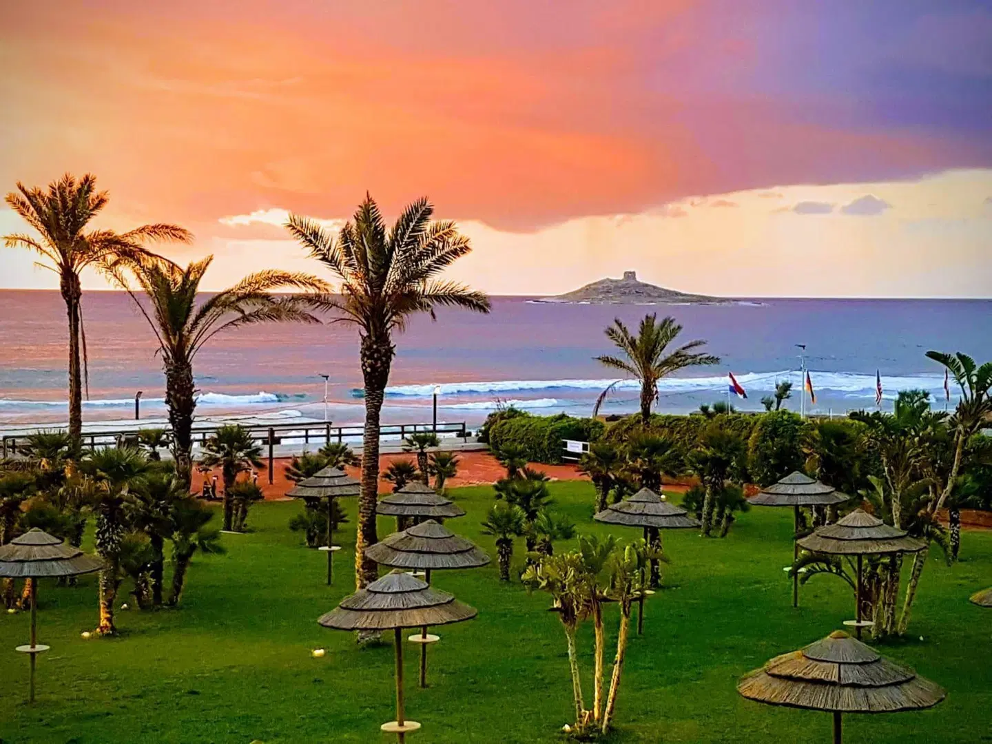 Saracen Sands Hotel & Congress Centre Garten