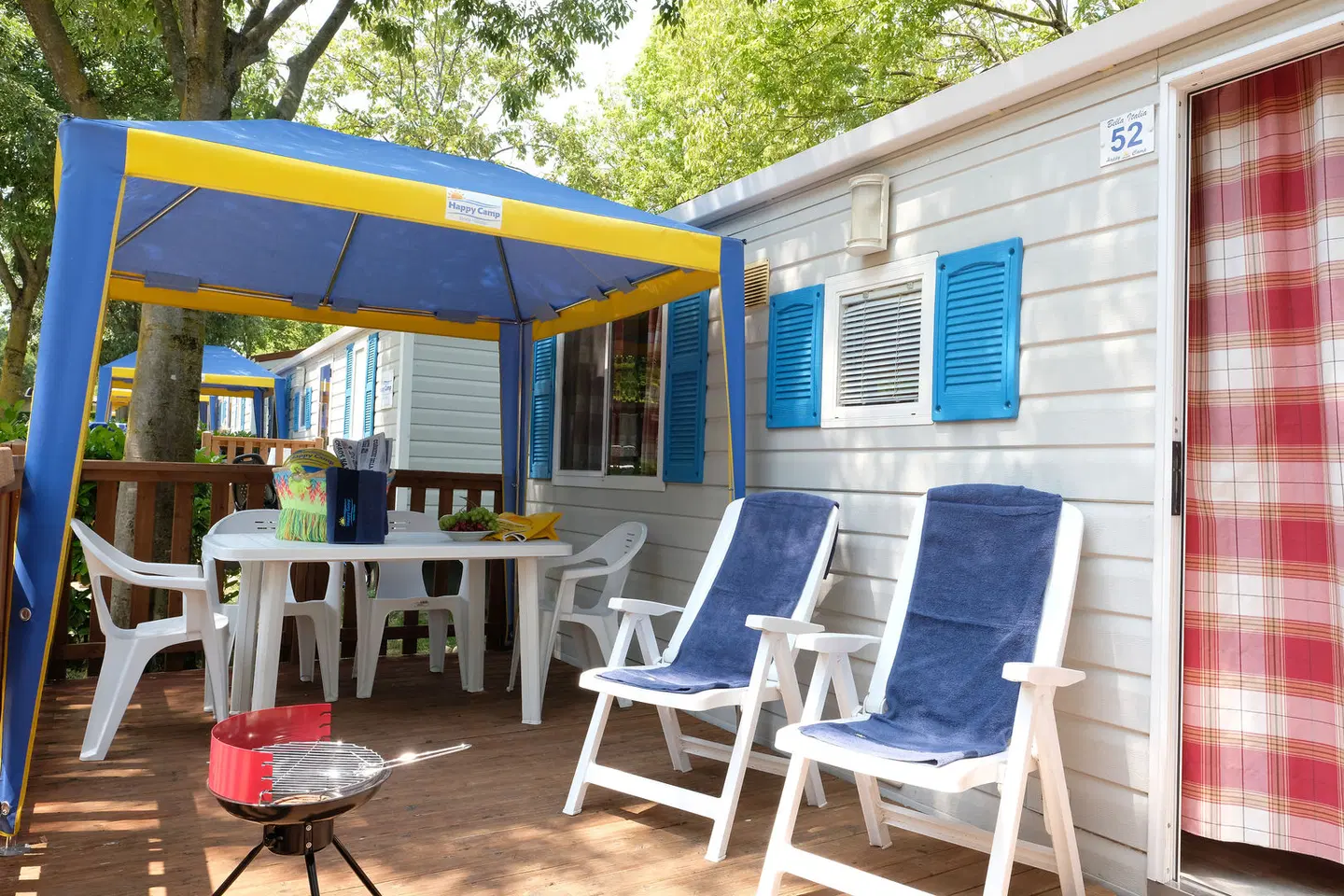 El Bahira Camping Village Terrasse