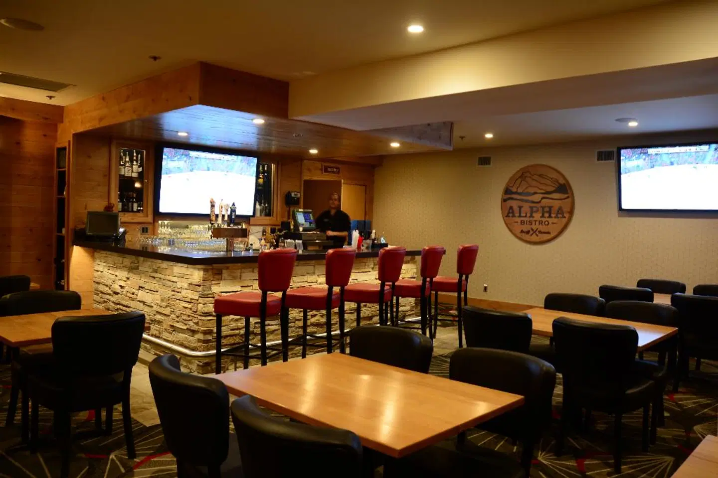 Banff Rocky Mountain Resort Bar